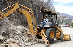 Retroexcavadora Caterpillar